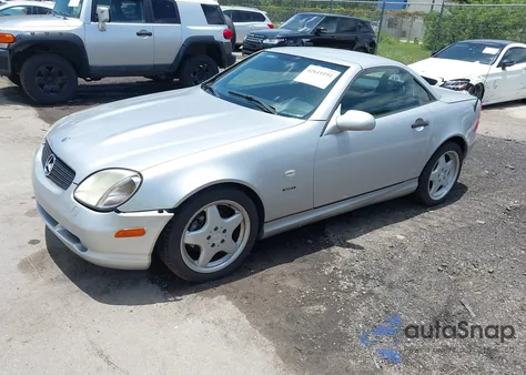 1999 Mercedes-Benz Slk 230 Kompressor from USA, damaged, VIN WDBKK47F1XF133747
